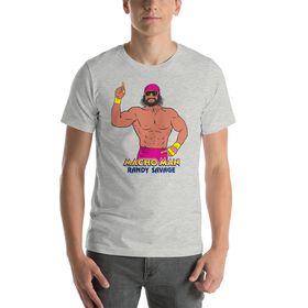 "Macho Man" Randy Savage "Old School Illustration" Unisex T-Shirt