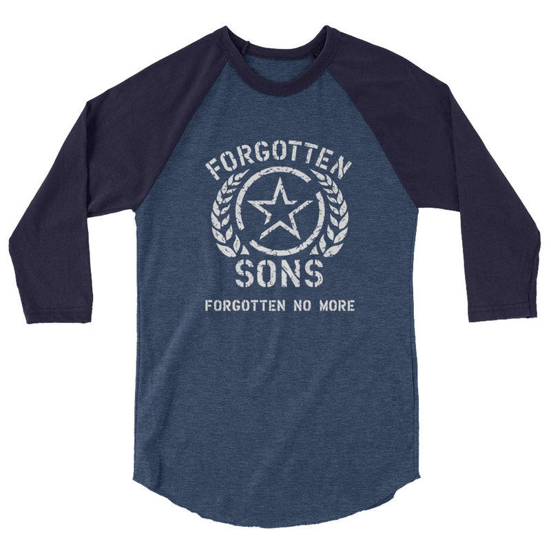 Forgotten Sons "Forgotten No More" 3/4 Sleeve Raglan Shirt