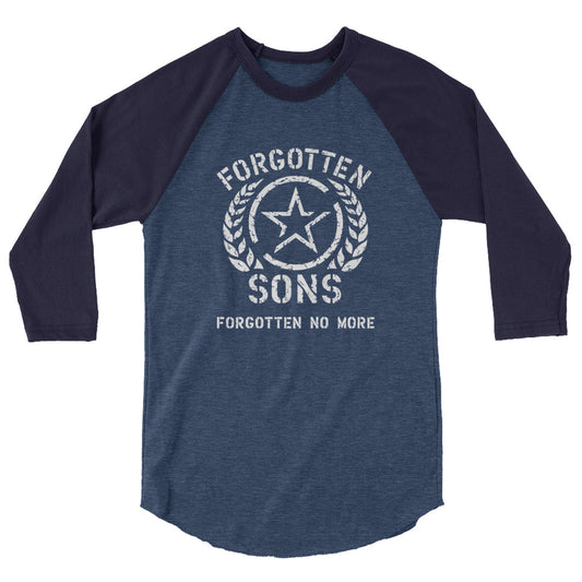 Forgotten Sons "Forgotten No More" 3/4 Sleeve Raglan Shirt PW Catalog