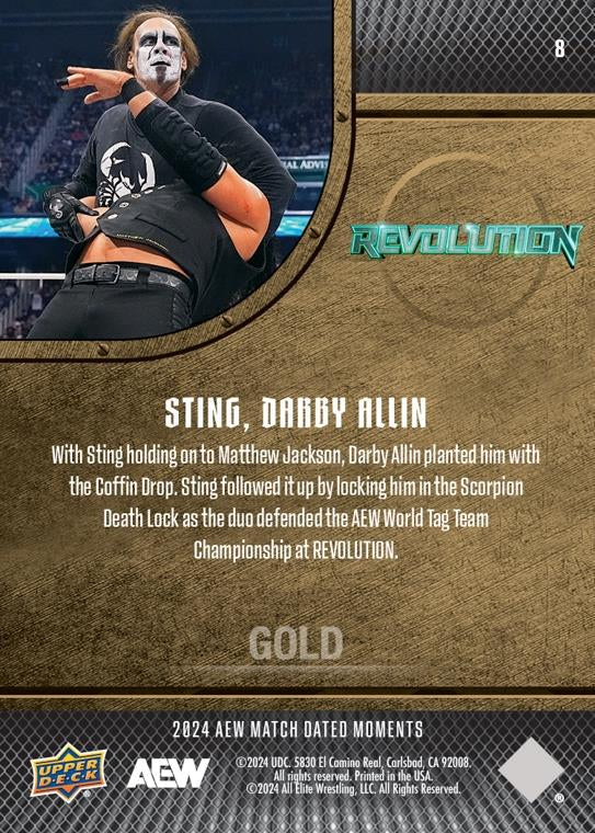 Sting, Darby Allin – Sting and Darby Allin Retain the AEW World TAG Team Championship
