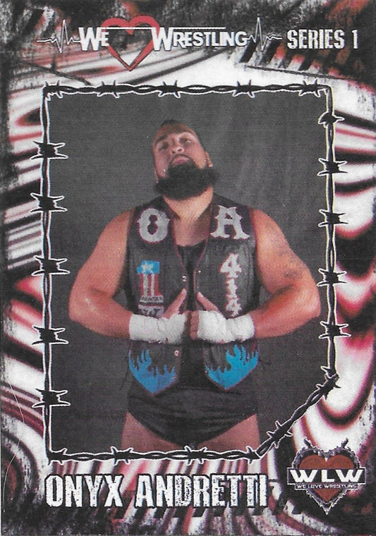 Onyx Andretti trading card PW Catalog