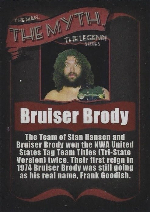 Bruiser Brody trading card PW Catalog