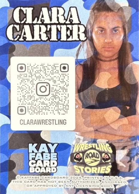 Clara Carter trading card PW Catalog