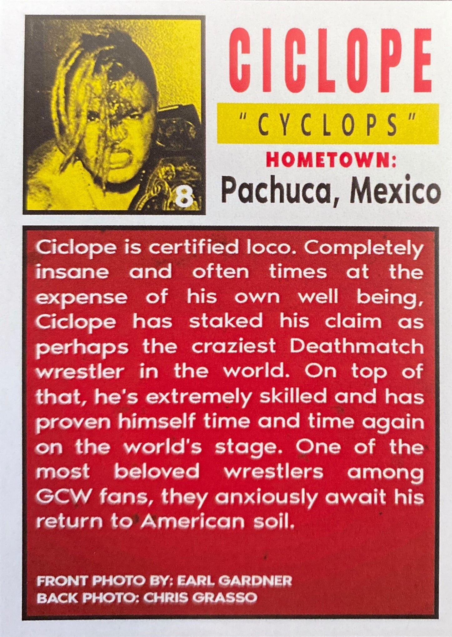 “Cyclops” Ciclope