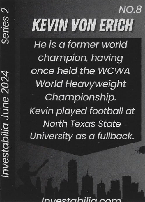 The Iron Claw trading card PW Catalog