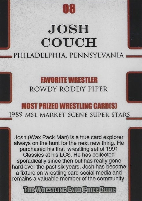 Josh Couch “WAX Pack Man”
