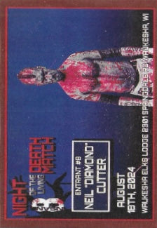Neil “Diamond” Cutter trading card PW Catalog