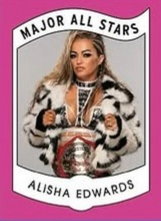 Alisha Edwards trading card PW Catalog