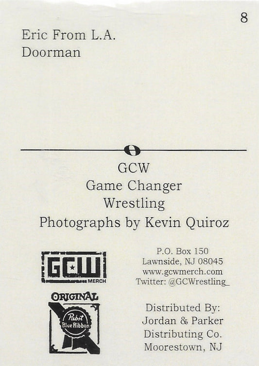 Eric From L.A. trading card PW Catalog