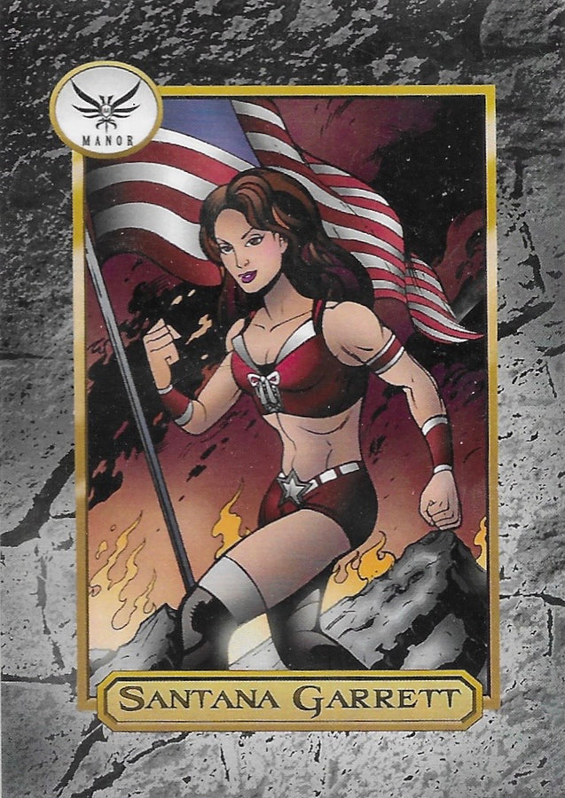 Santana Garrett trading card PW Catalog
