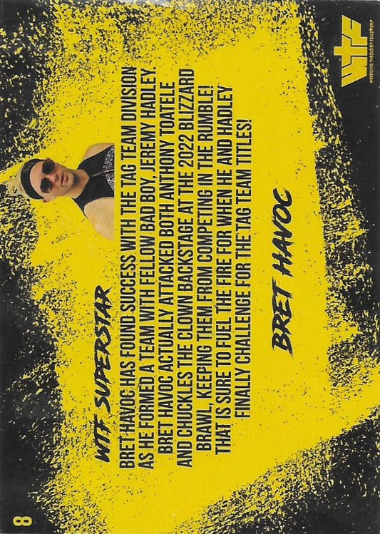 Bret Havoc trading card PW Catalog
