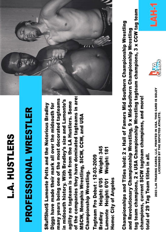 L.A. Hustlers Trading Card PWcatalog