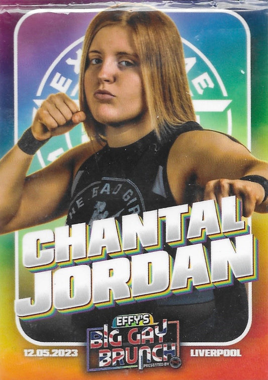 Chantal Jordan trading card PW Catalog