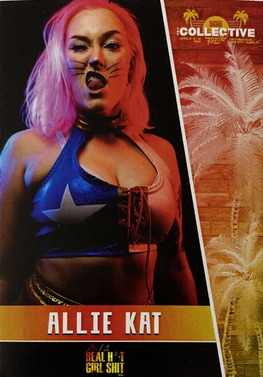 “Body Cat” Allie KAT trading card PW Catalog
