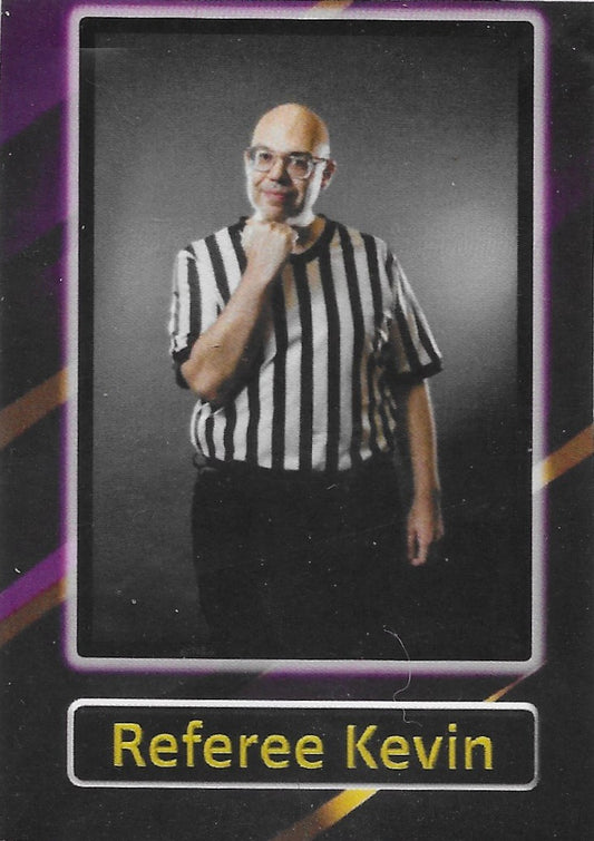 Referee Kevin trading card PW Catalog