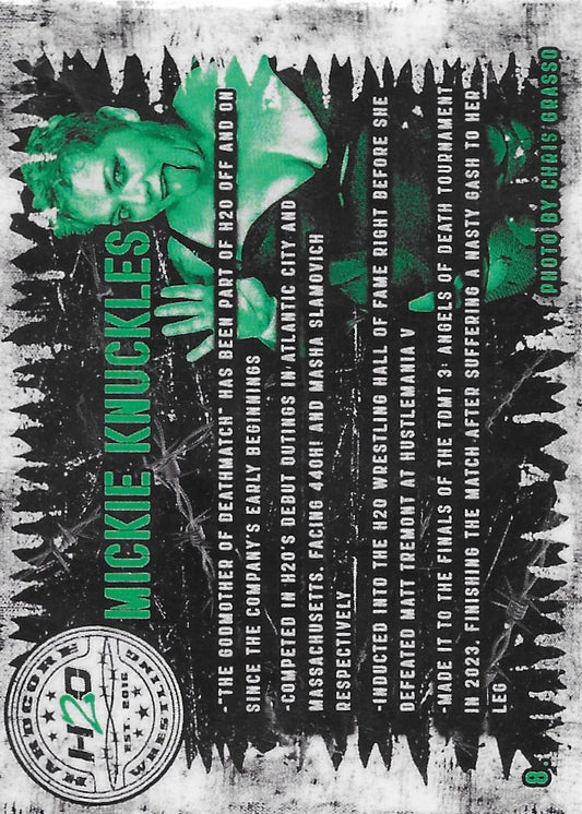 “H2O Hall of Famer” Mickie Knuckles