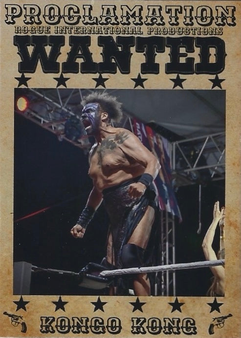 Kongo Kong trading card PW Catalog