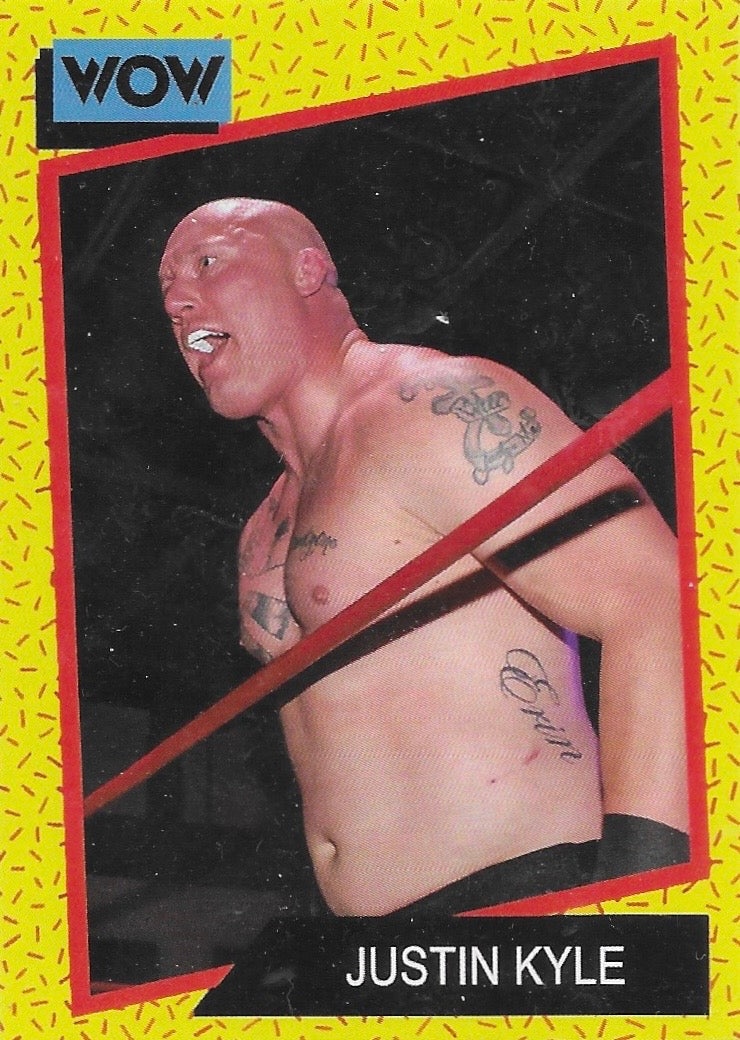 Justin Kyle trading card PW Catalog