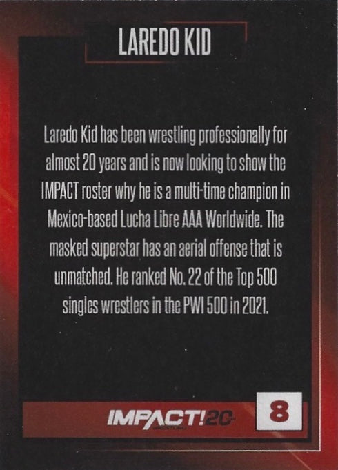 Laredo Kid trading card PW Catalog