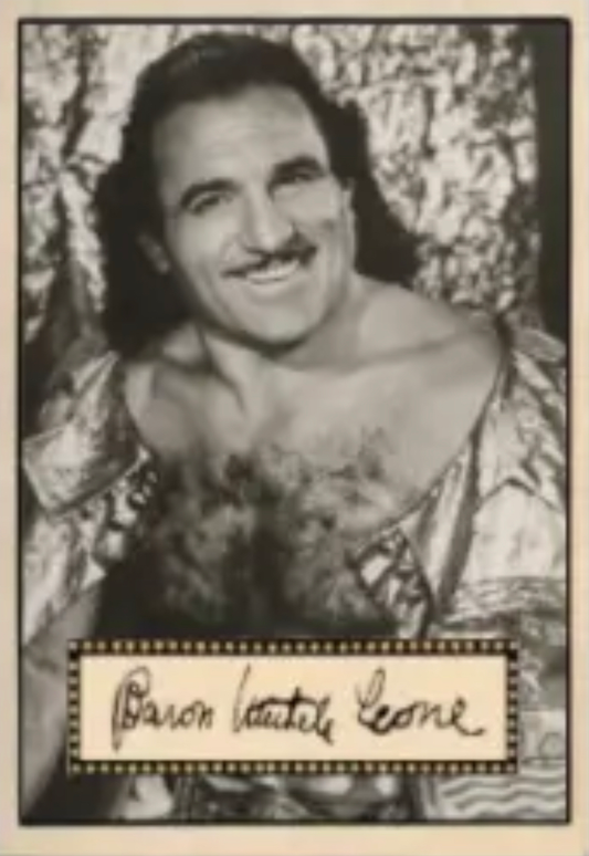 Baron Michele Leone trading card PW Catalog