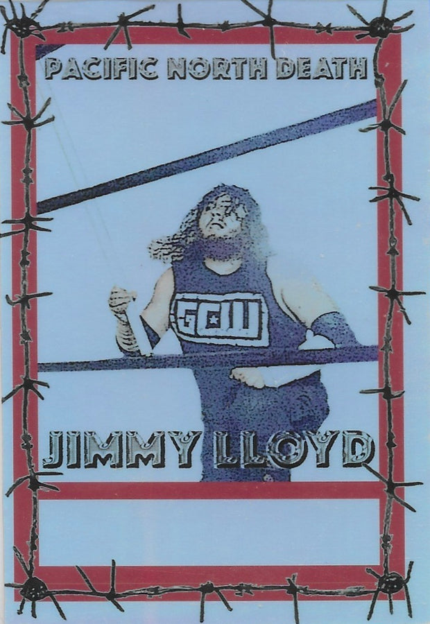 Jimmy Lloyd trading card PW Catalog