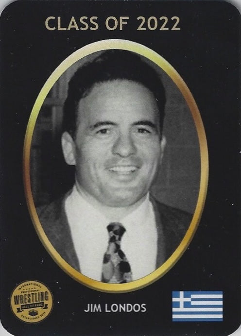 JIM Londos trading card PW Catalog