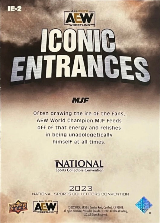 Iconic Entrances – MJF