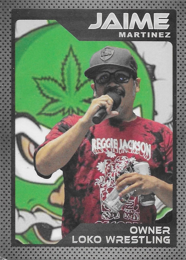 Jaime Martinez trading card PW Catalog