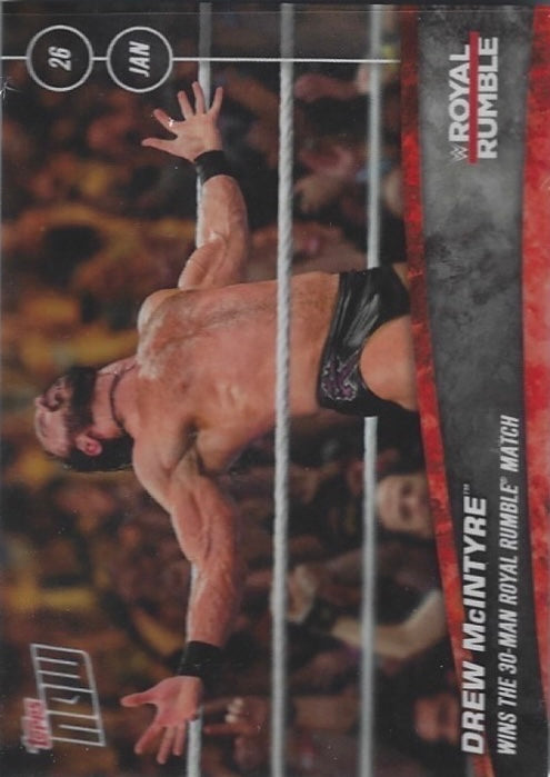 Drew Mcintyre Wins the 30-MAN Royal Rumble Match