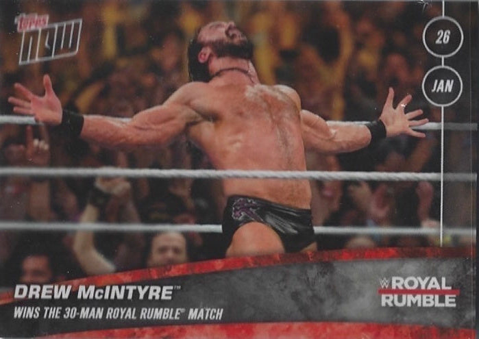Drew McIntyre Wins the 30-MAN Royal Rumble Match