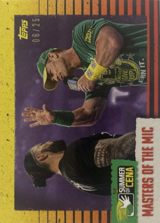 Smackdown – Masters of the MIC trading card PW Catalog
