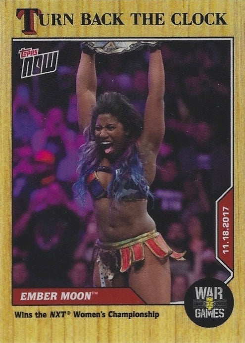 NXT Takeover War Games 11.18.2017 Ember Moon Wins the NXT Women’s Championship