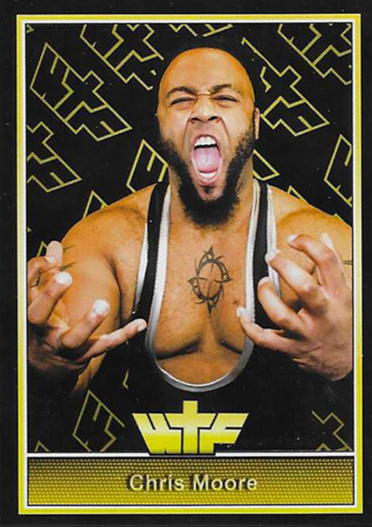 Chris Moore trading card PW Catalog