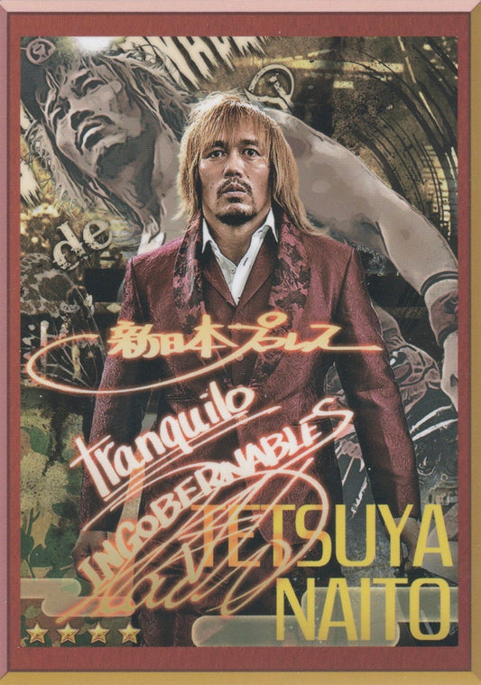 Tetsuya Naito trading card PW Catalog