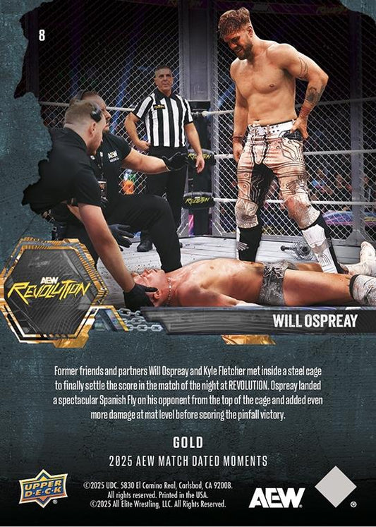 Will Ospreay – Former Friends Will Ospreay and Kyle Fletcher PUT on the Match of the Night Inside of a Steel Cage - image 2