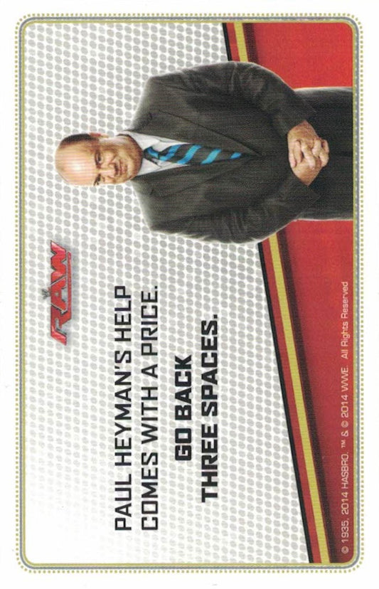 Paul Heyman’s Help Comes With a Price trading card PW Catalog