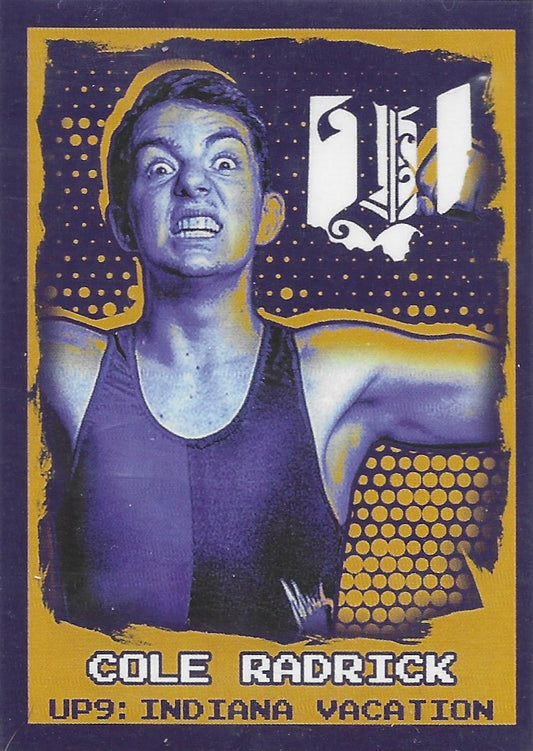 Cole Radrick trading card PW Catalog
