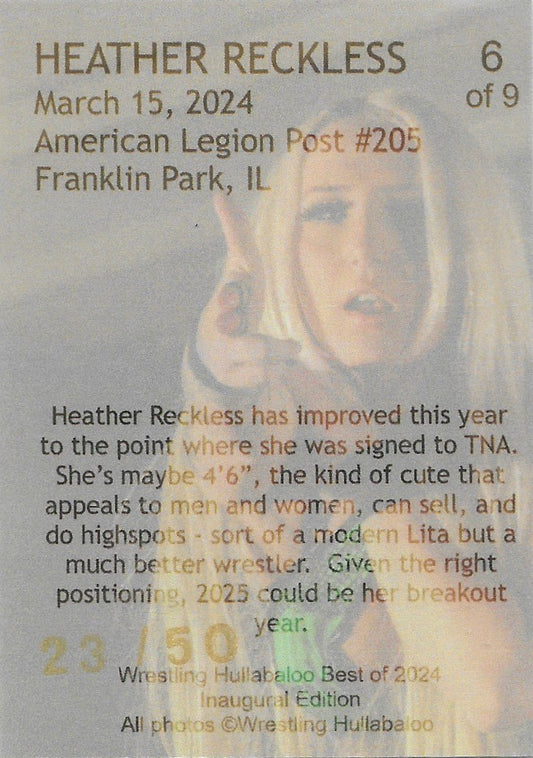 Heather Reckless