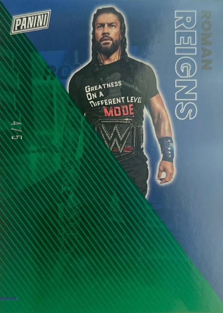 Roman Reigns trading card PW Catalog