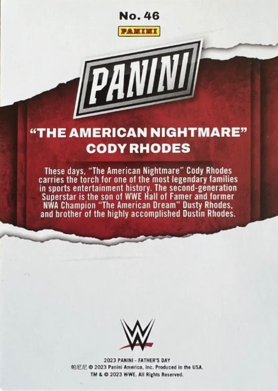 “The American Nightmare” Cody Rhodes