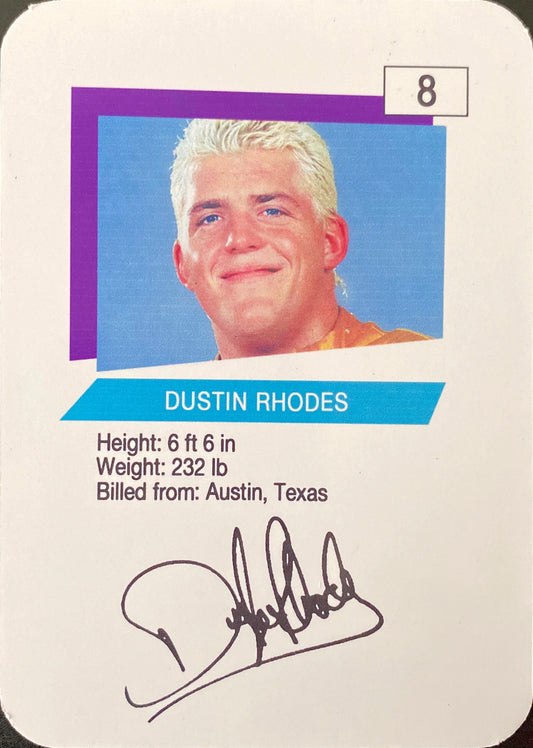 Dustin Rhodes trading card PW Catalog