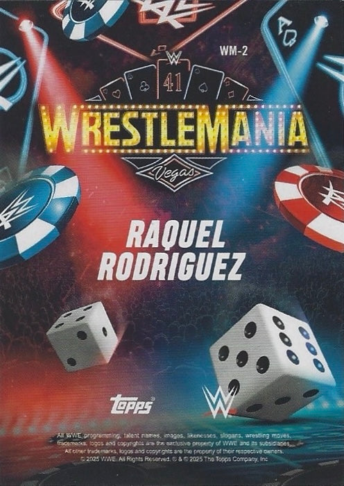 Raquel Rodriguez trading card PW Catalog