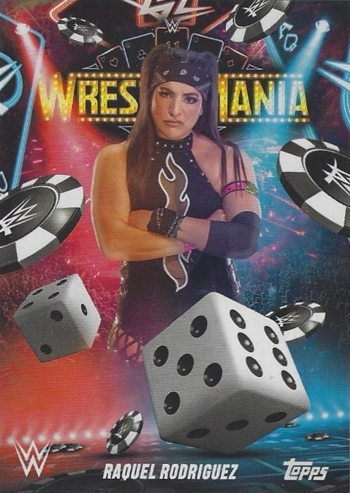 Raquel Rodriguez trading card PW Catalog