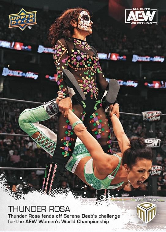 Thunder Rosa – Thunder Rosa Fends OFF Serena Deeb’s Challenge for the AEW Women’s World Championship