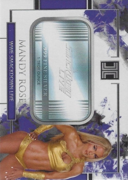 WWE Smackdown Live – Mandy Rose trading card PW Catalog