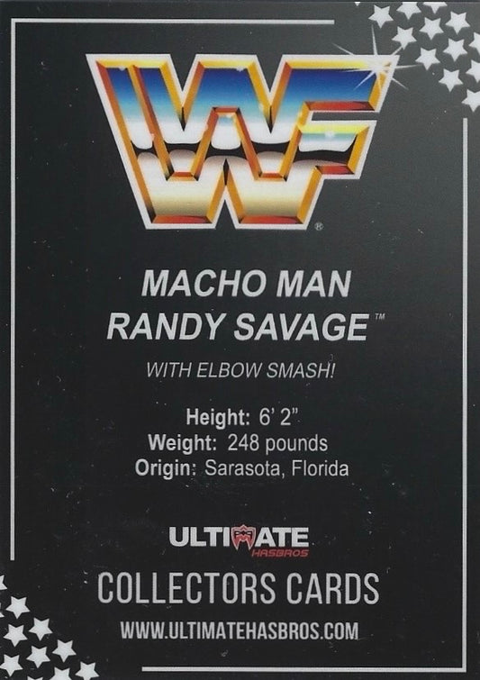 Macho Man Randy Savage trading card PW Catalog