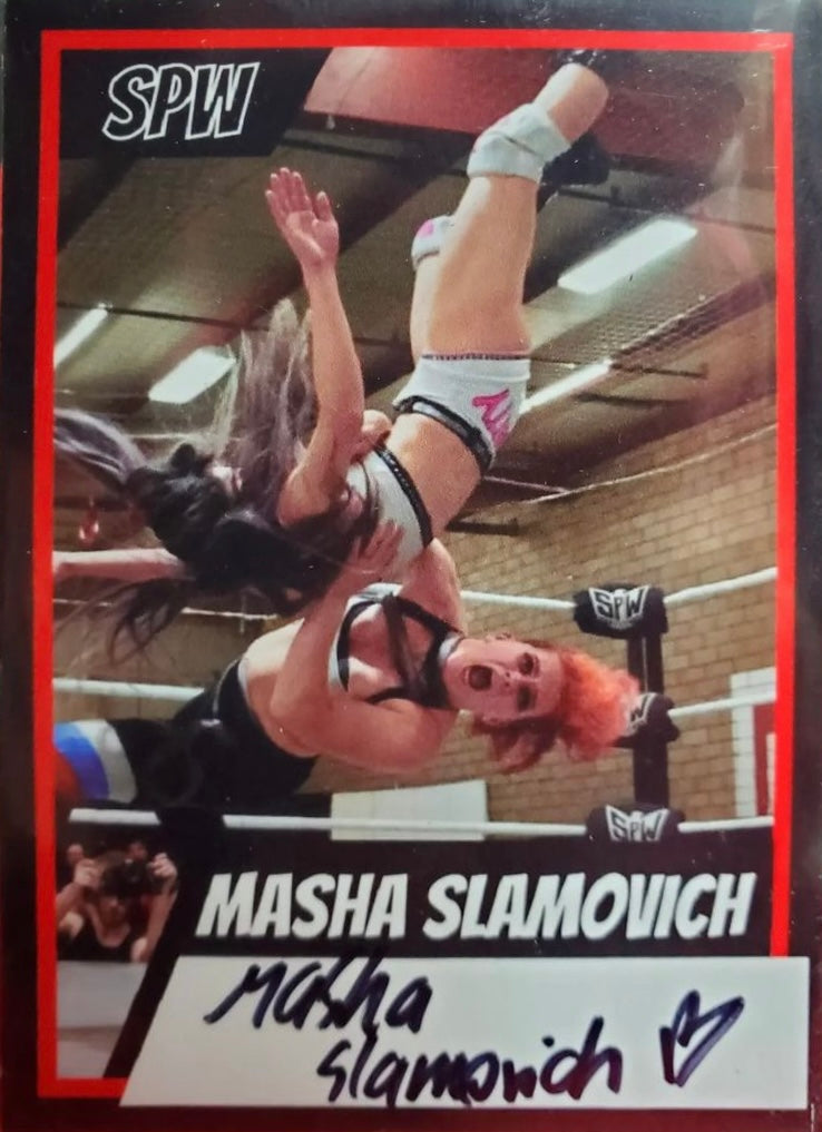 Masha Slamovich trading card PW Catalog