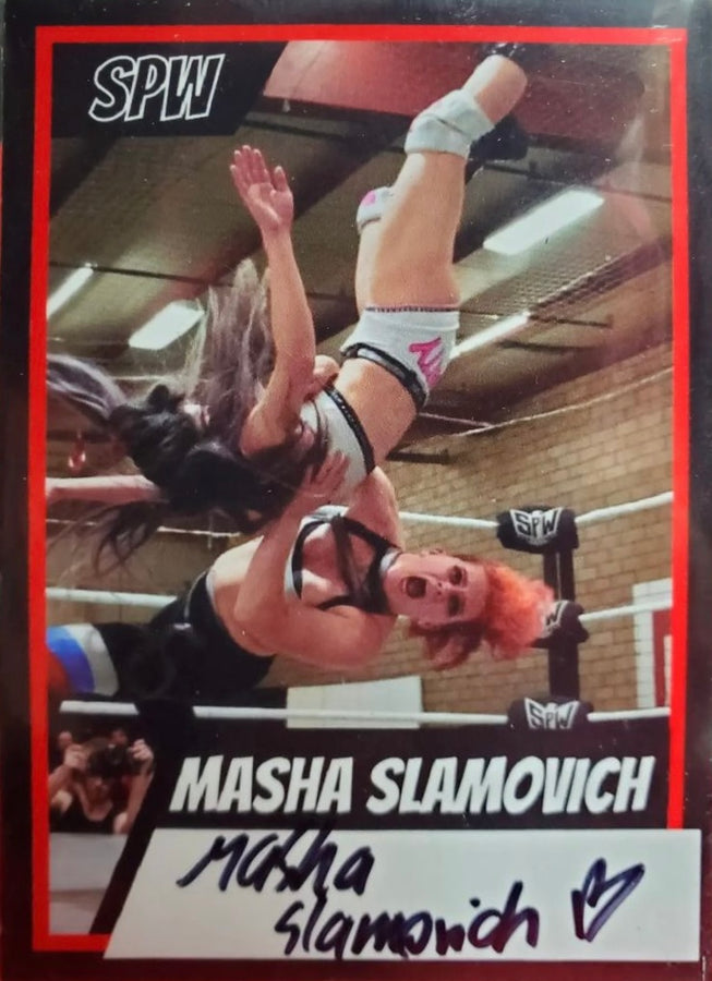 Masha Slamovich trading card PW Catalog