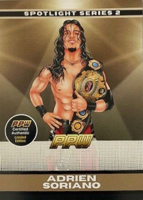 Adrien Soriano trading card PW Catalog