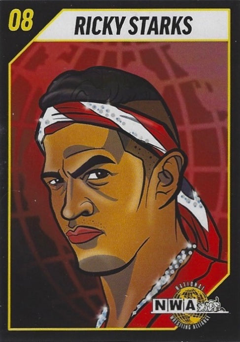 Ricky Starks trading card PW Catalog